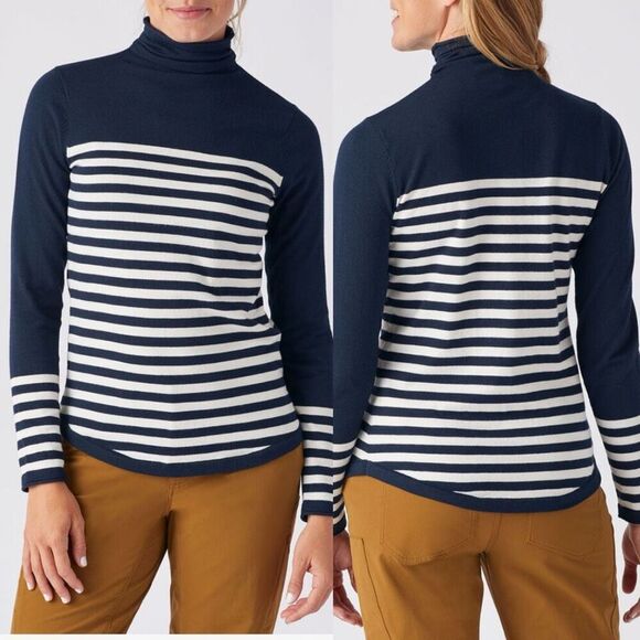 Duluth Trading Co Women's S'no Sweat Turtleneck Sweater Medium - Picture 2 of 5